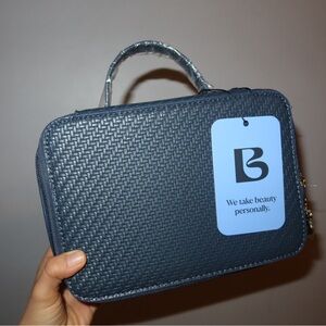 Blue mercury makeup case